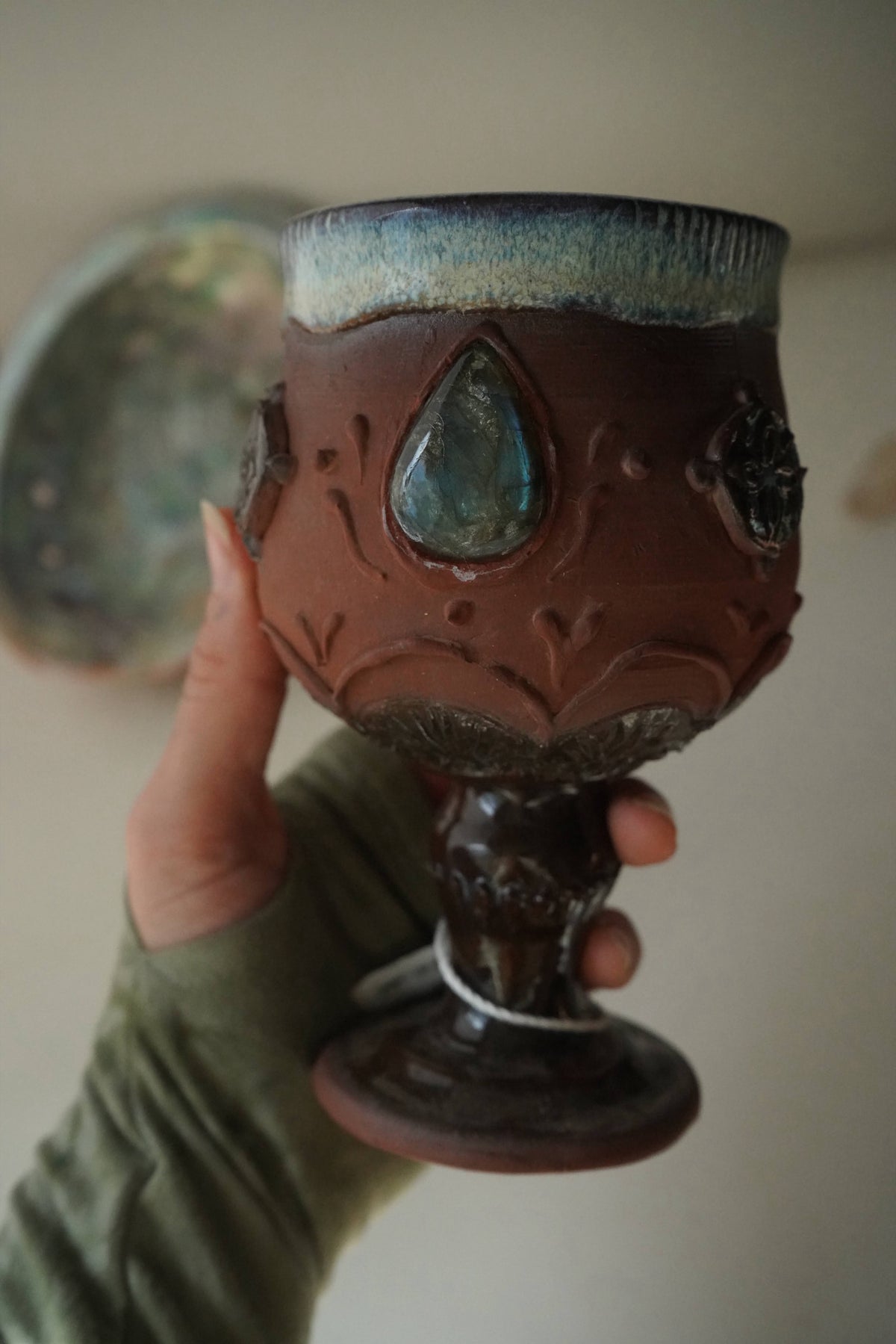 Lavish Labradorite Chalice