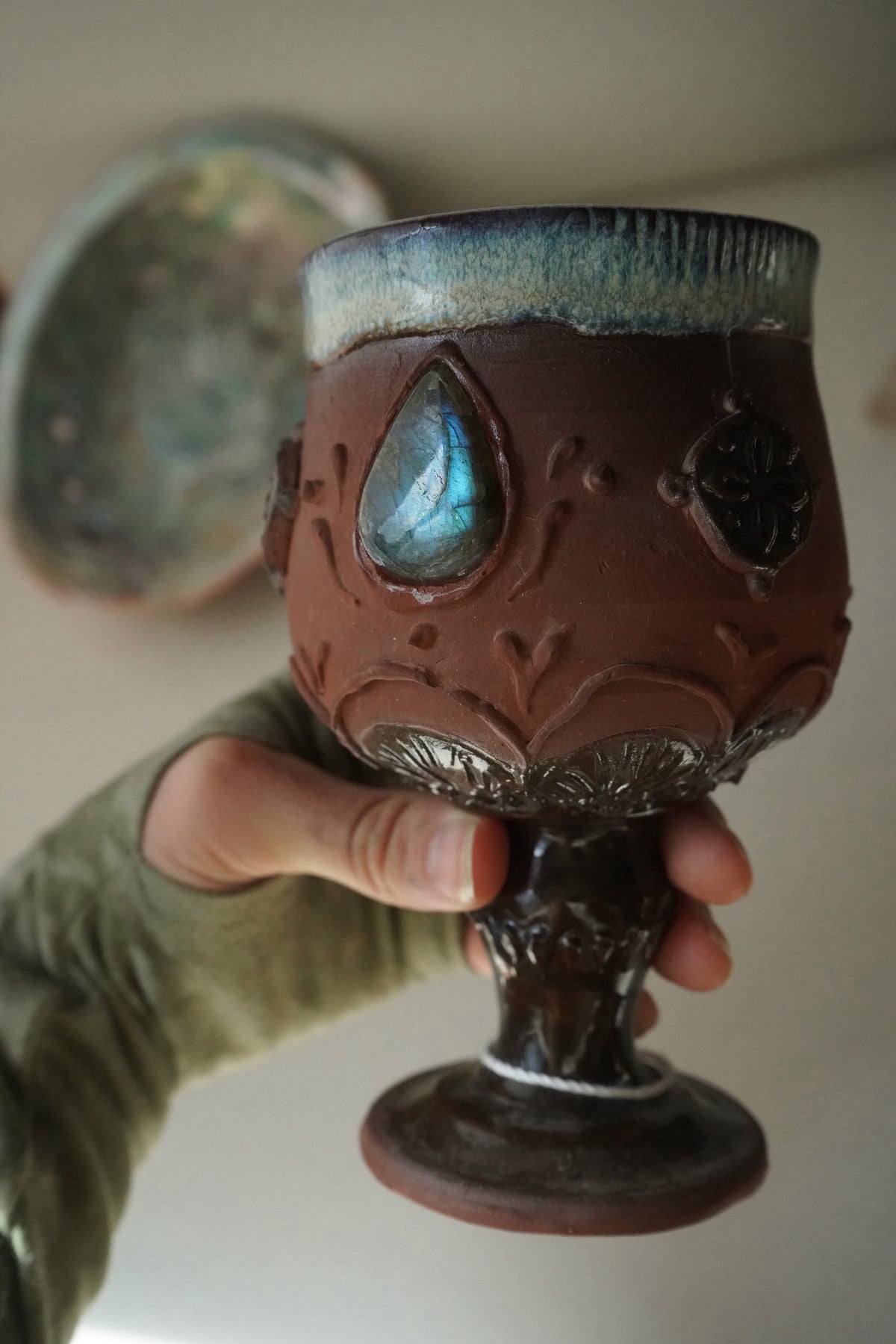 Lavish Labradorite Chalice