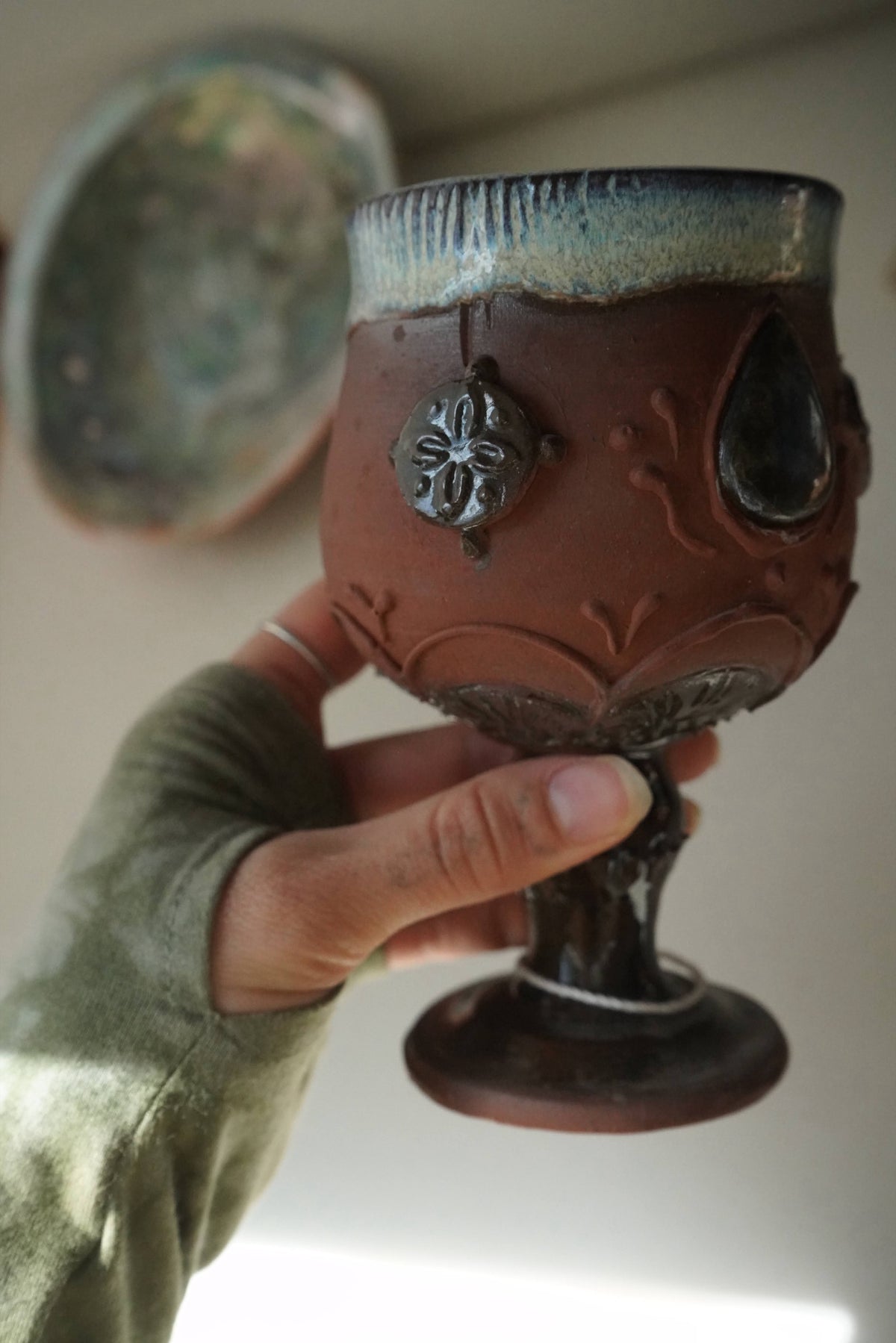 Lavish Labradorite Chalice