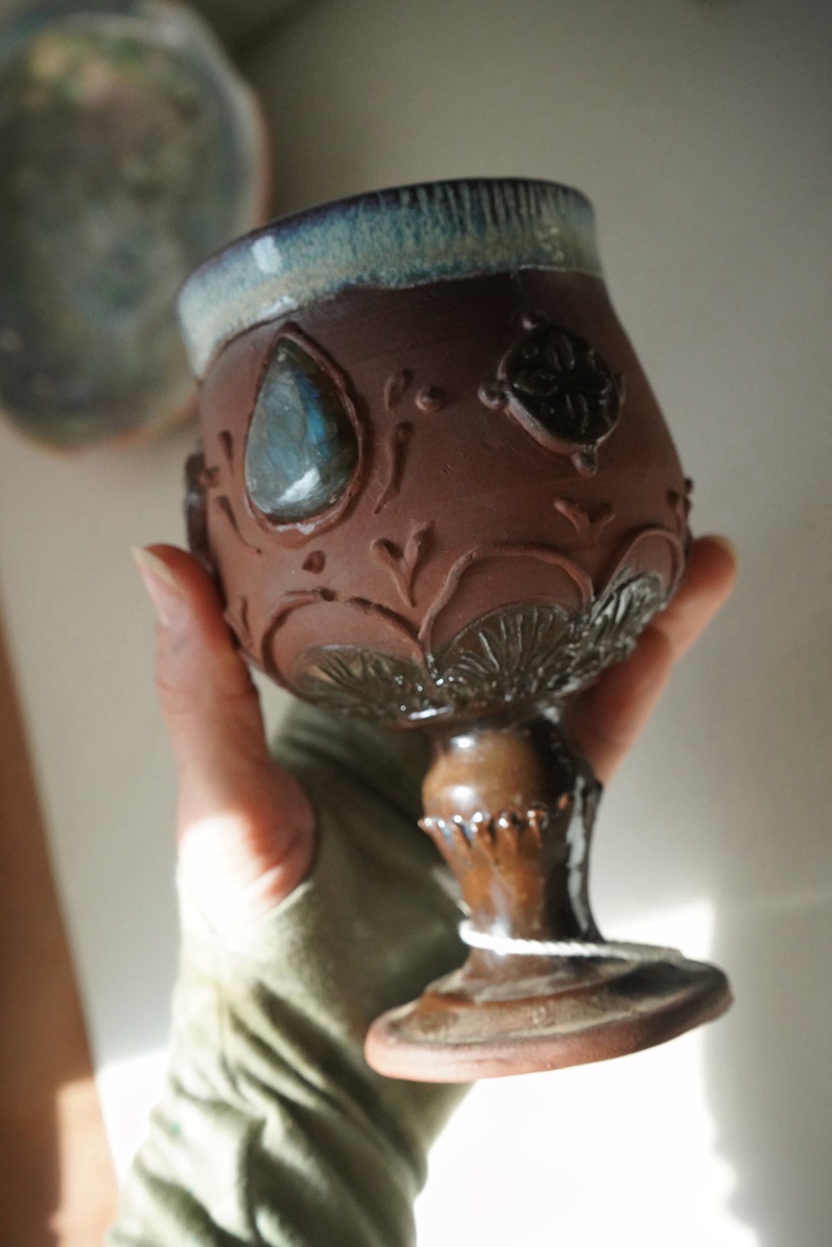 Lavish Labradorite Chalice