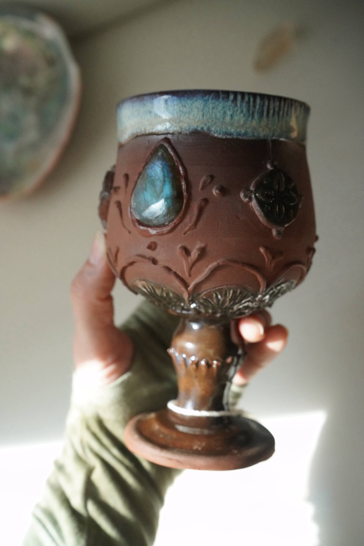 Lavish Labradorite Chalice