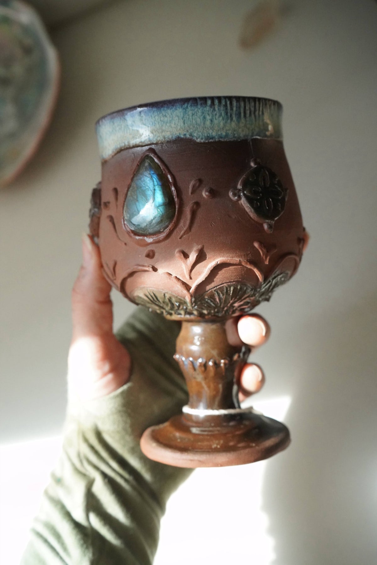 Lavish Labradorite Chalice