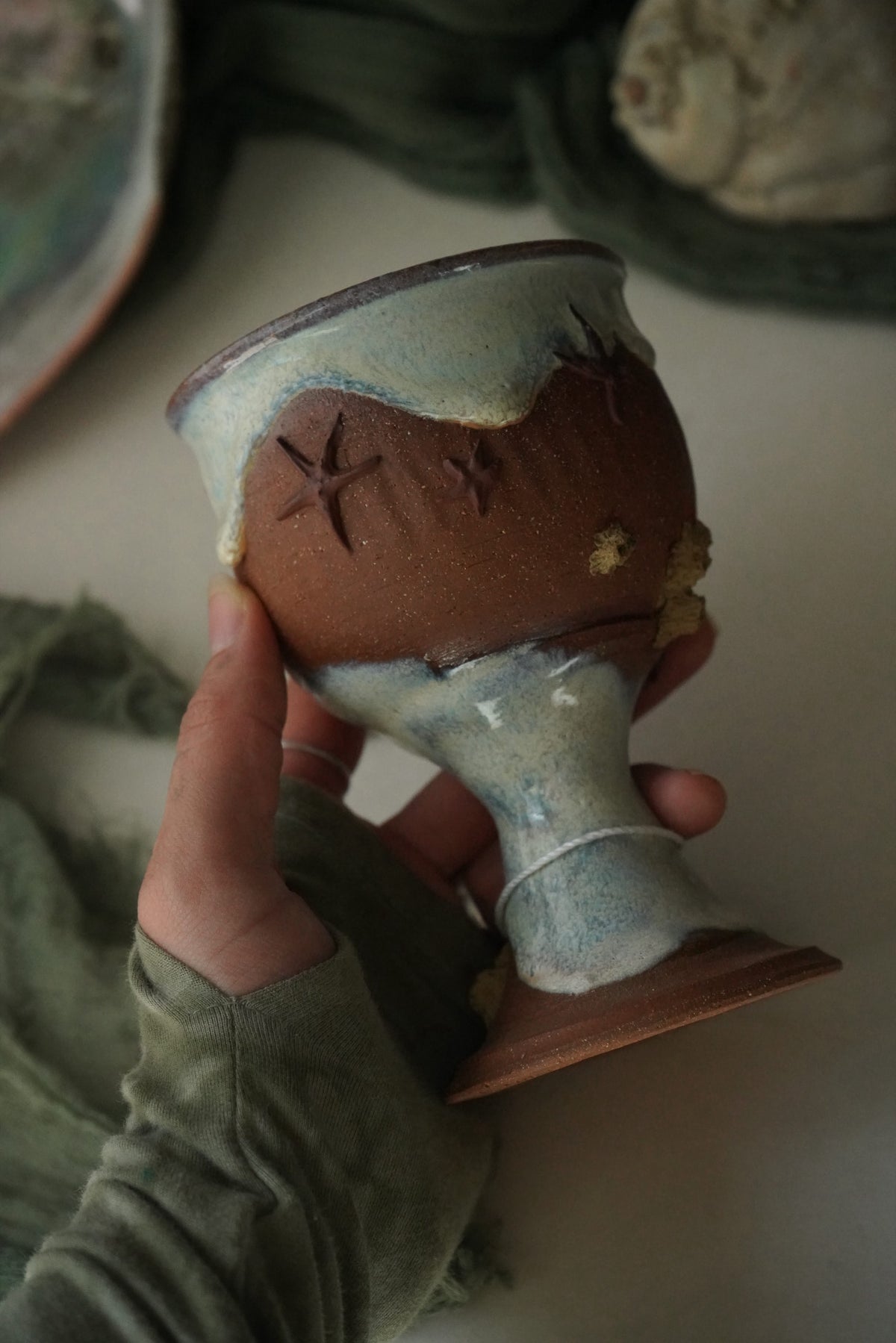 Starfish & Barnacles Chalice