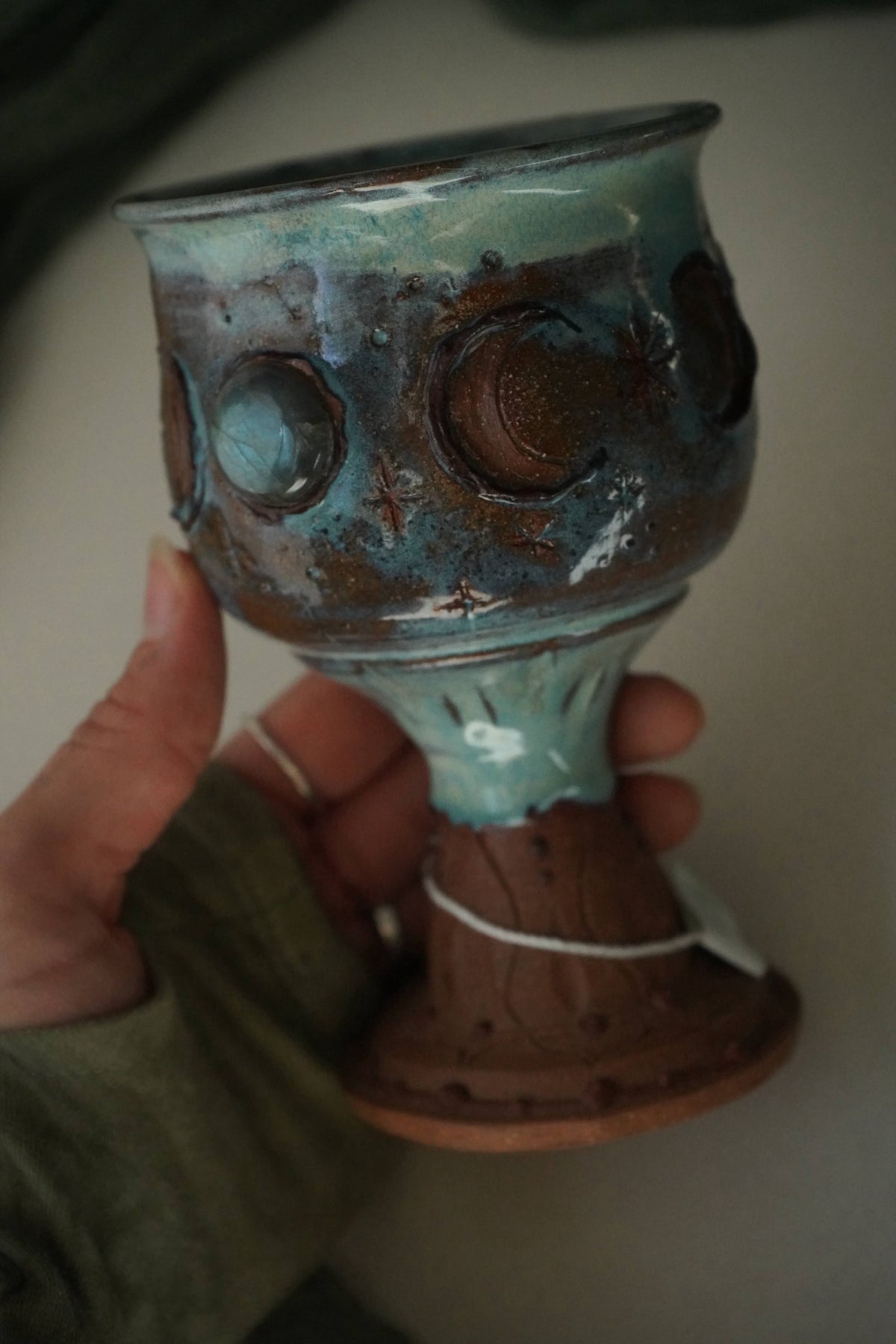 Faces of the Moon Labradorite Chalice