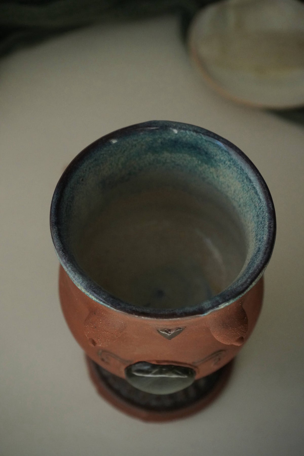 Wombn Chalice Labradorite inlay