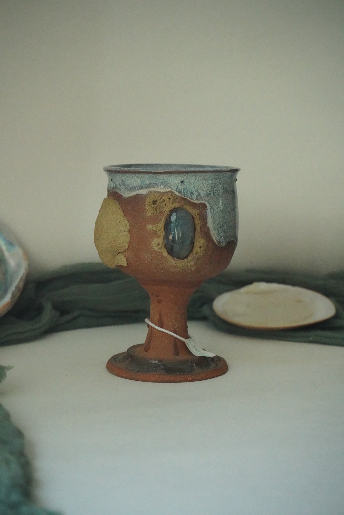 Edge of the ocean Labradorite Chalice