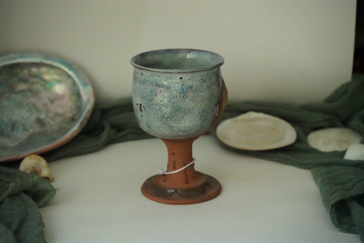 Edge of the ocean Labradorite Chalice