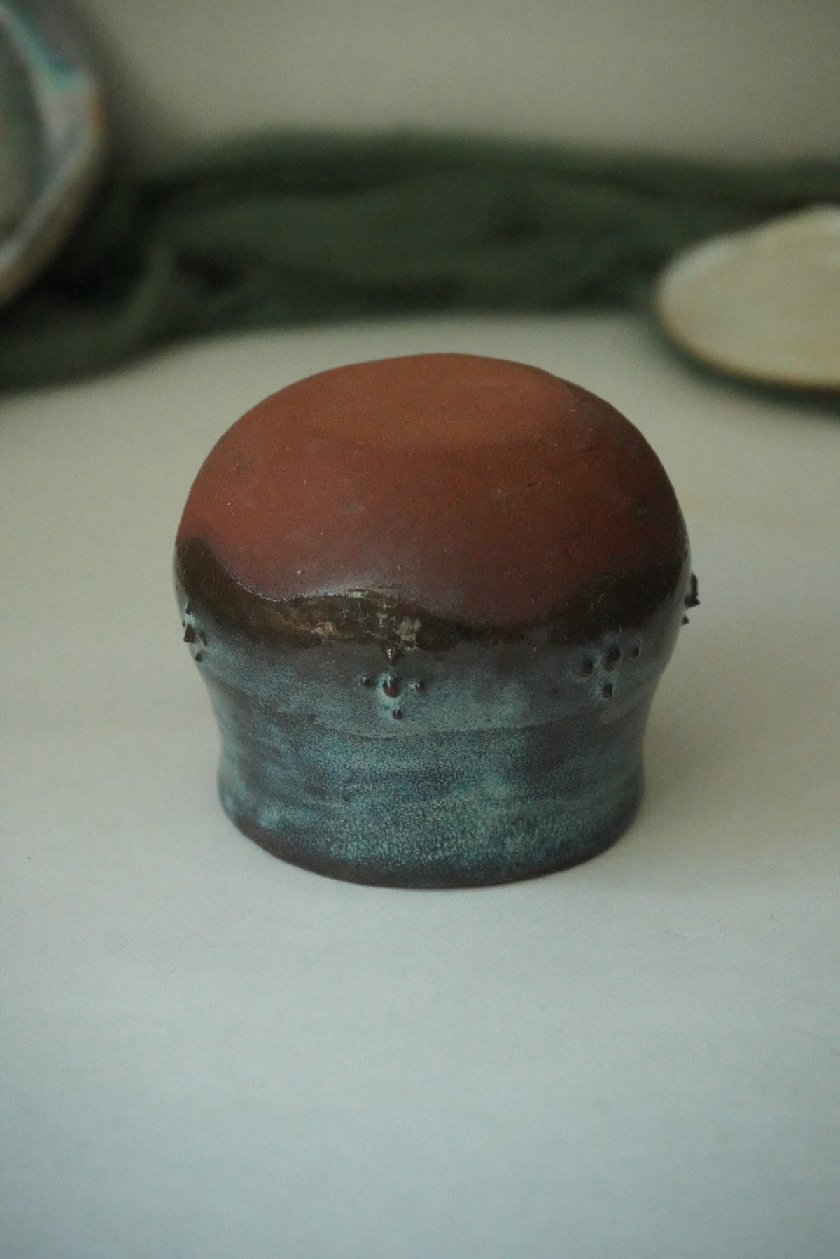 Trinity Tea Cup- Labradorite, Peridot, and Rose Quartz