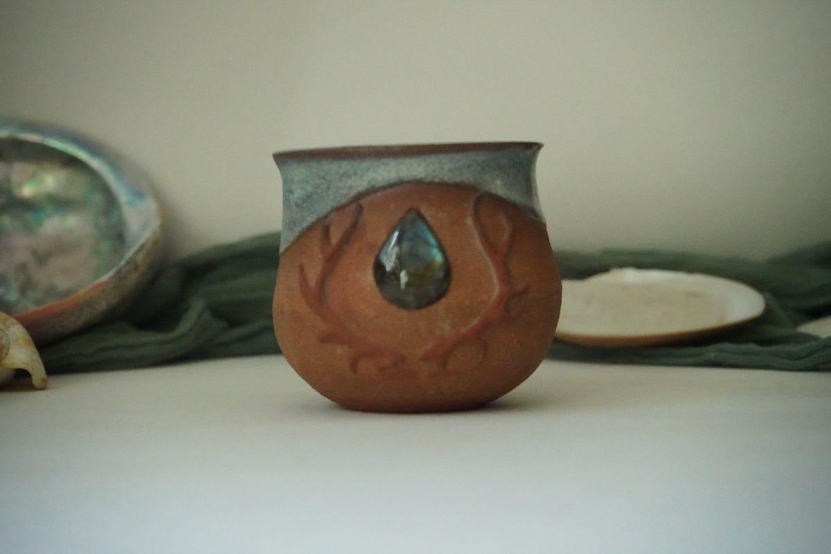 Forest Spirit Tea Cup Labradorite