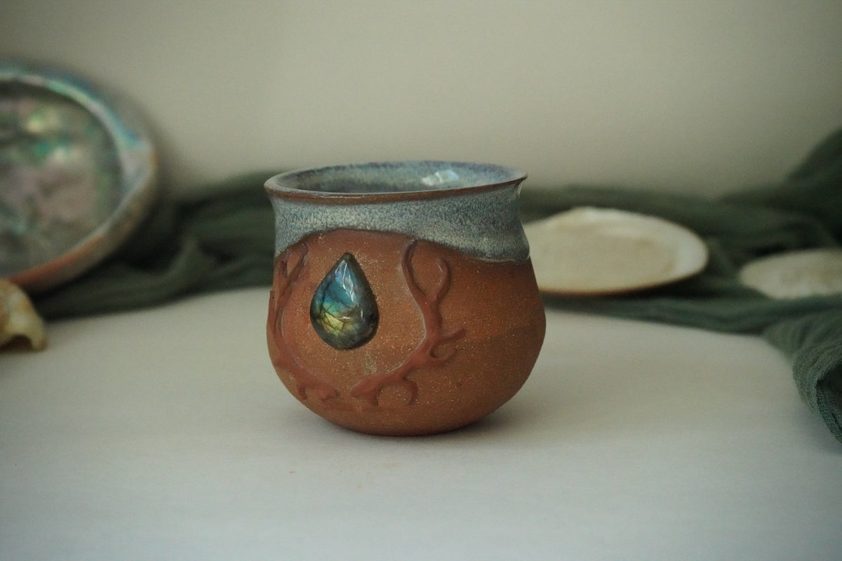 Forest Spirit Tea Cup Labradorite