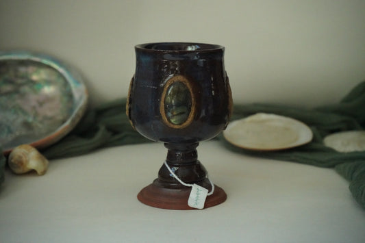 Portal to the void Labradorite Chalice