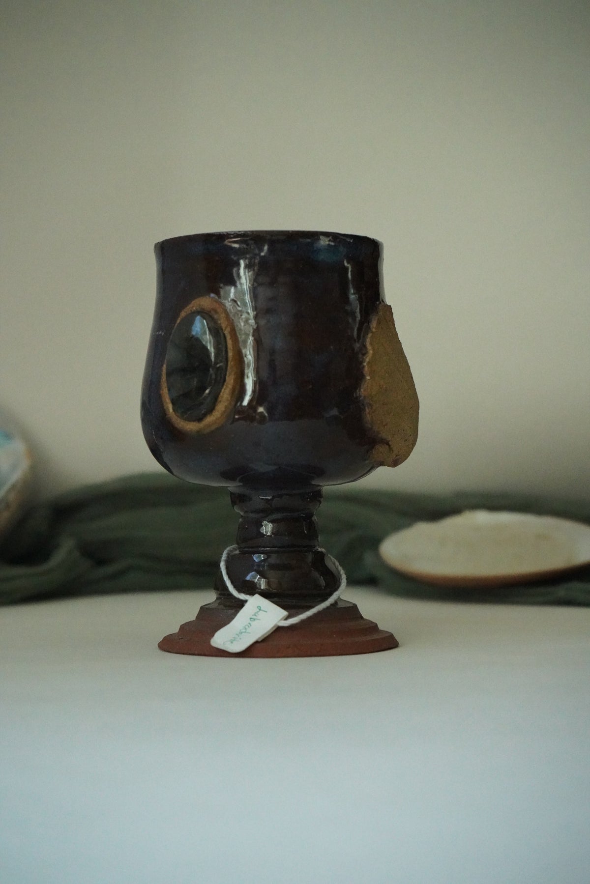 Portal to the void Labradorite Chalice