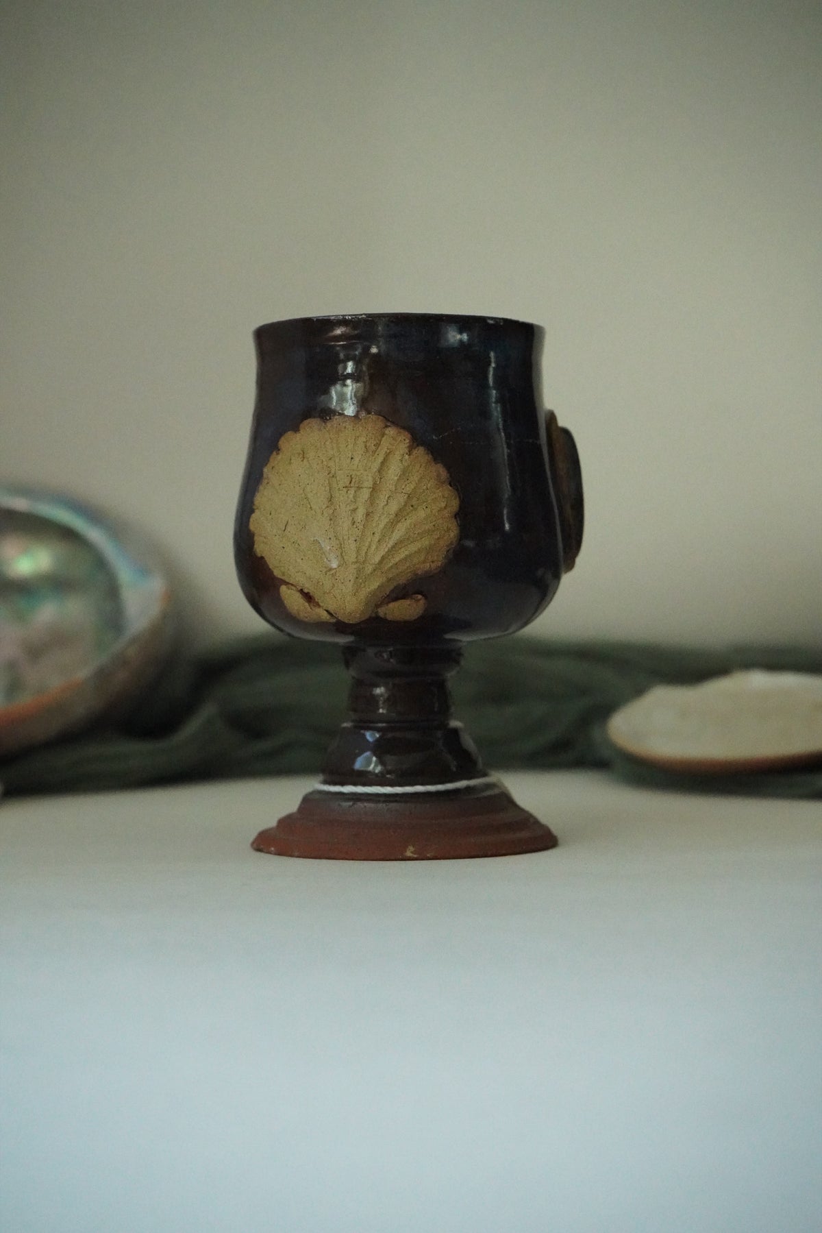 Portal to the void Labradorite Chalice