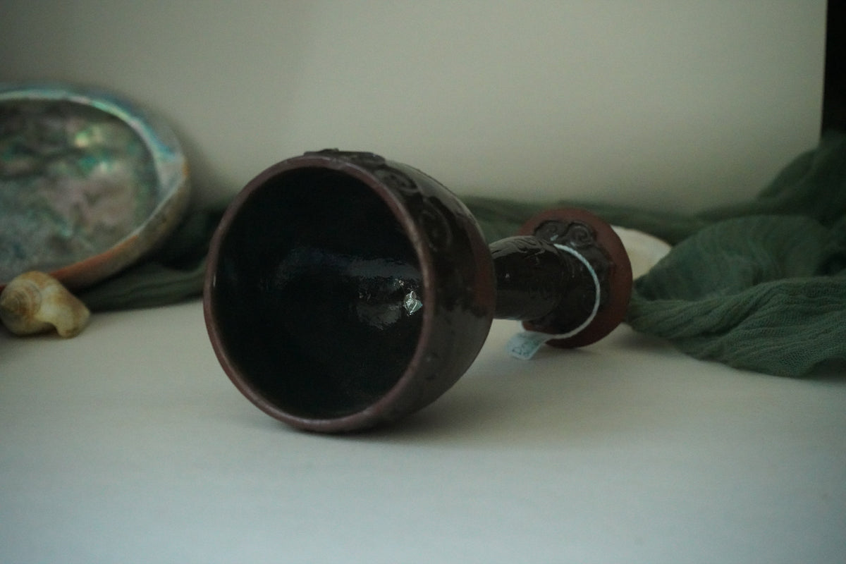 Dragons Celadon Chalice