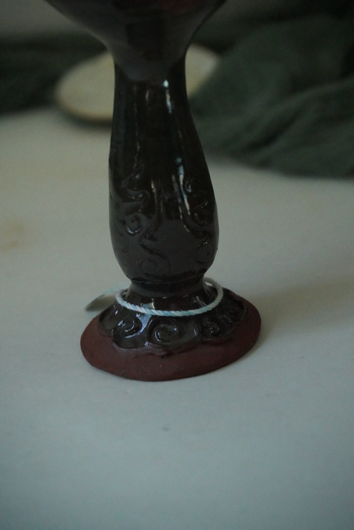 Dragons Celadon Chalice