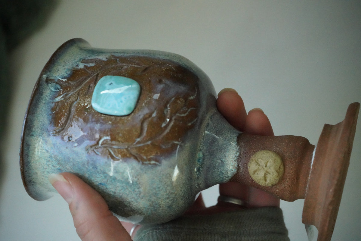 Larimar Sacred Waters Chalice